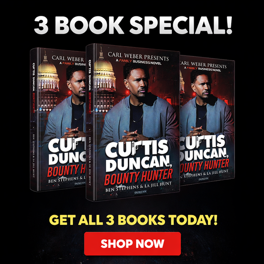 CARL WEBER PRESENTS CURTIS DUNCAN: BOUNTY HUNTER - STREET LEGEND PACK 3 = AUTOGRAPHED